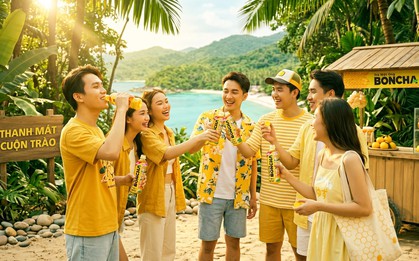 Khám phá vũ trụ hè thanh mát cùng Trà Mật Ong BONCHA
