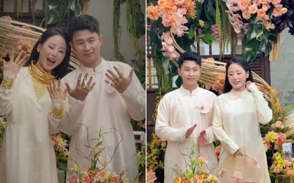 Tiểu thư Hà Tĩnh lên xe hoa “sáng nhất” một vùng: Cô dâu đeo vàng đeo đầy người, gia thế nhà chồng gây tò mò