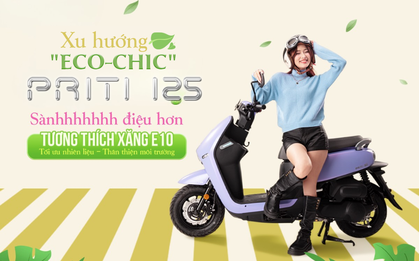 SYM Priti 125: Sự cân bằng giữa phong cách, tiện ích và công nghệ
