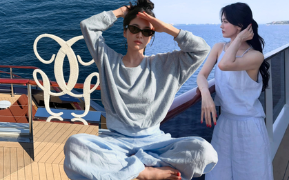 Song Hye Kyo gây bão khi mặc toàn đồ rẻ tiền đi nghỉ dưỡng trên du thuyền siêu sang lớn nhất thế giới