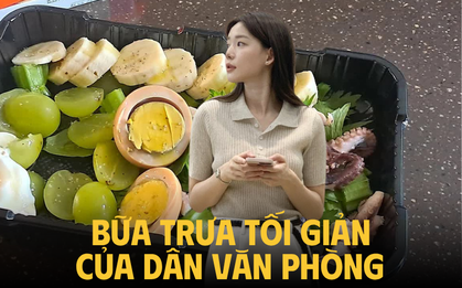 Tiền đâu ra mà rủ nhau ăn sang, giờ dân văn phòng chỉ ăn 1 mình, salad hoặc bánh mì kẹp cho xong