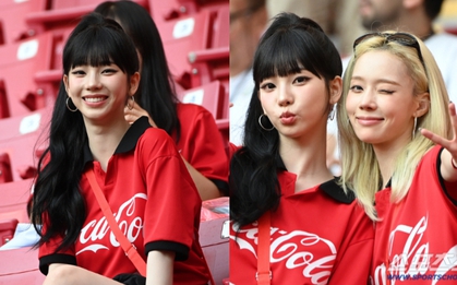 Đại mỹ nhân Karina đi xem World Cup bị soi xét từng ly từng tí, chính chủ phải lên tiếng giải thích ngay