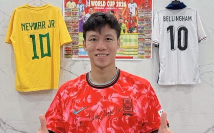 Choáng với bộ sưu tập áo đấu của Quế Ngọc Hải mùa World Cup: Toàn hàng khủng từ Neymar đến Son Heung-min!