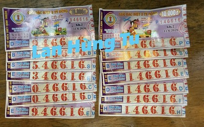 Trúng xổ số miền Nam, nhiều khách hàng đổi thưởng “lai rai”