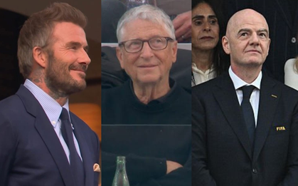 Khán đài hot nhất World Cup: Quy tụ chủ tịch FIFA, tỷ phú, diễn viên nổi tiếng đến danh thủ David Beckham