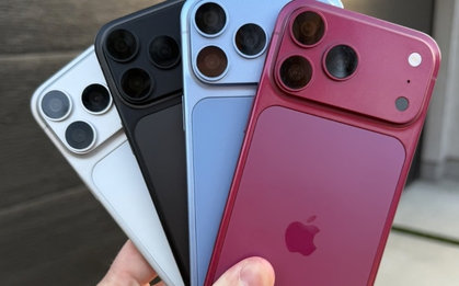 Lộ diện 4 màu sắc trên iPhone 18 Pro Max