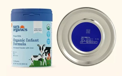 Cảnh báo khẩn: Thu hồi toàn bộ sữa công thức Nara Organics sau 3 ca ngộ độc ở trẻ sơ sinh
