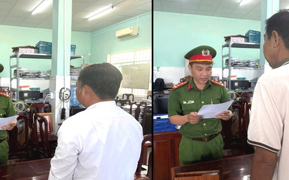 Ra quyết định khởi tố nguyên Hiệu trưởng Danh Ngân SN 1972 và kế toán Nguyễn Huy Cường SN 1983