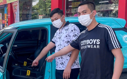 Bắt giam 2 thanh niên tổ chức "bay lắc" trên taxi