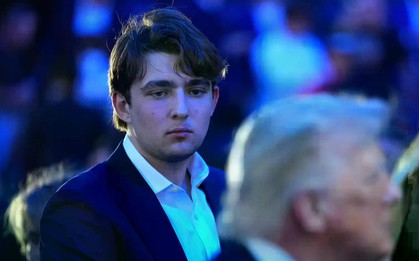 Không nhận ra Barron Trump