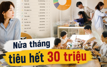 "Nửa tháng đã tiêu hết 30 triệu": Mẹ 3 con than trời vì không biết siết khoản nào, dân tình thi nhau vào "hiến kế"