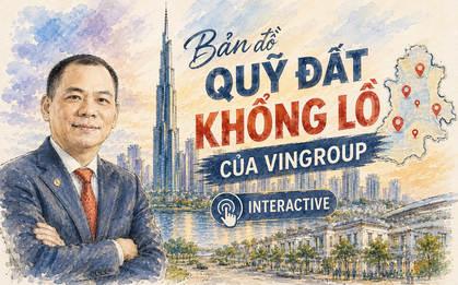 Bản đồ 38.000 ha đất trong tay Vingroup: Lớn hơn cả 1 quốc đảo, bằng 190 lần diện tích 1 đất nước ở Tây Âu