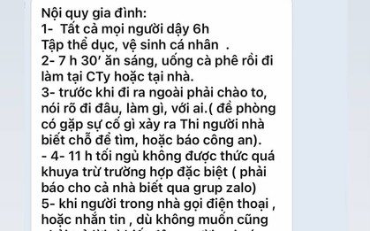 Bảng nội quy gia đình "khi chào bố mẹ phải dừng lại 5 giây" khiến cả MXH bùng nổ tranh luận: Yêu thương con cái hay áp đặt ngột ngạt?