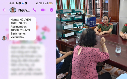 Cụ bà 76 tuổi chuẩn bị chuyển tiền vào tài khoản VietinBank mang tên NGUYEN TRIEU SANG, Công an lập tức vào cuộc xác minh