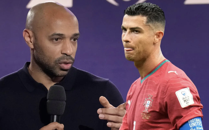 Huyền thoại Thierry Henry bóc trần Ronaldo: "Ích kỷ"