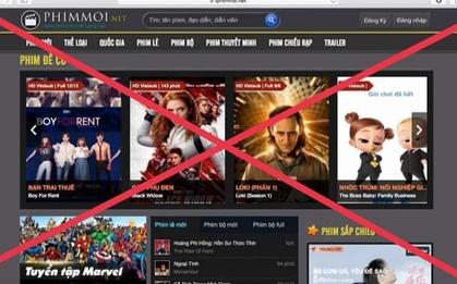 Chặn hơn 1.000 website phim, truyện, truyền hình lậu trong một tháng