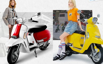 Lambretta tung bộ đôi xe ga cổ điển mới: Động cơ mạnh hơn, màn hình TFT, cảm biến áp suất lốp và loạt công nghệ hiện đại
