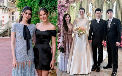 Hôn lễ xa hoa của thiếu gia và nàng "Lọ Lem": Con nhà tỷ phú, ngôi sao thể thao đồng loạt đổ bộ