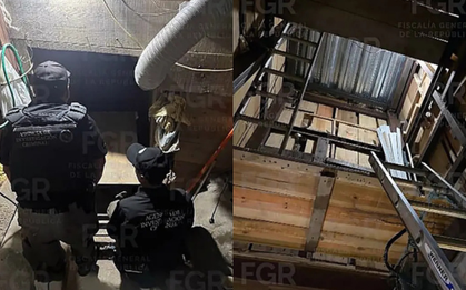 Phát hiện đường hầm buôn lậu xuyên biên giới dài 265m từ Mexico sang Mỹ, ngụy trang tinh vi dưới nhà dân