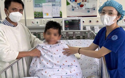 Hơn 10 giờ giành giật sự sống cứu bé trai bị ô tô cán qua người