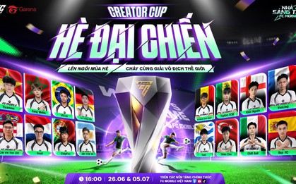 16 nhà sáng tạo FC Mobile tranh tài tại Creator Cup 2026: Ai sẽ lên ngôi mùa hè năm nay?