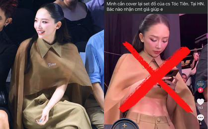 Trang phục của Tóc Tiên bị lấy cắp trắng trợn, người trong cuộc bức xúc lên tiếng