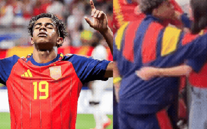 Lamine Yamal đáp trả cực gắt fan Saudi Arabia, hôn bạn gái hơn tuổi ngọt ngào sau lần đầu tiên ghi bàn ở World Cup