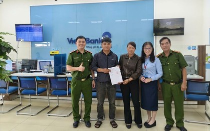 Công an tiến hành xác minh một giao dịch chuyển khoản hơn 100 triệu đồng từ tài khoản VietinBank