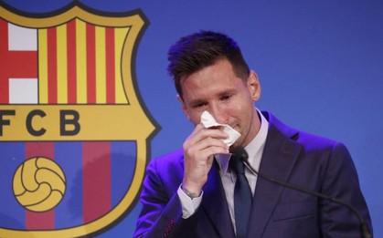 Tờ giấy thấm nước mắt của Messi có giá bao nhiêu?