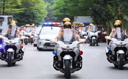 Công an Hà Nội thông báo tất cả người tham gia giao thông từ 7h30 sáng nay