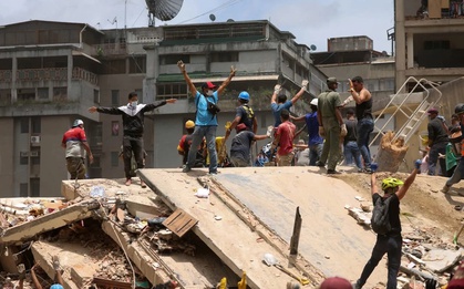 Hình ảnh từ vệ tinh trận động đất kép kinh hoàng ở Venezuela
