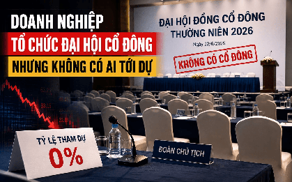 Độc lạ: công ty có doanh thu bằng 0, không ai đến dự đại hội cổ đông, giá cổ phiếu 1.300 đồng