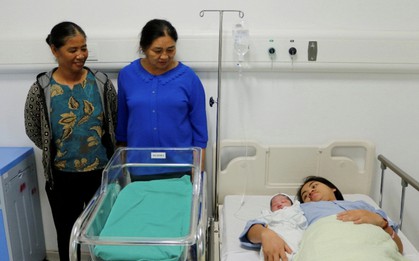 Tiếng khóc chào đời đầu tiên tại Bệnh viện Bạch Mai cơ sở Ninh Bình