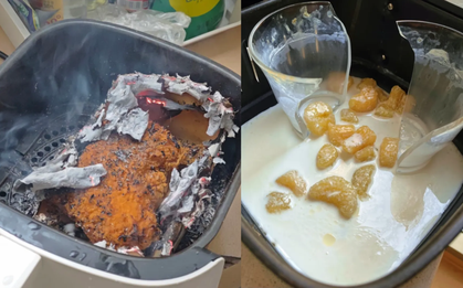 Nói với người nhà bạn ngay! 3 thứ đặt trong nồi chiên không dầu không khác gì tự kích hoạt bom trong nhà
