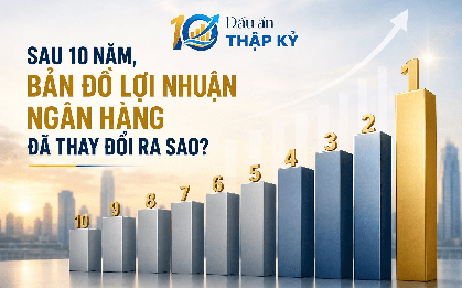 Bảng xếp hạng lợi nhuận ngân hàng sau một thập kỷ: Ngôi vương đổi chủ, một nhà băng rơi 10 bậc, HDBank và LPBank "leo rank" ấn tượng