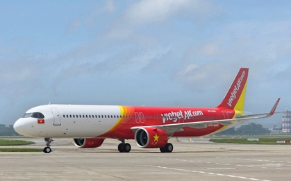 Cận cảnh tàu bay mới sức chứa 230 hành khách của Vietjet