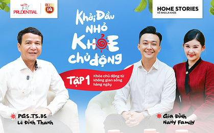 Cận cảnh tổ ấm "bọc mút" của gia đình Na Ny lần đầu lên sóng: Chuyên gia "soi" ra bí kíp để về nhà là khỏe