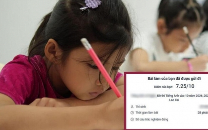 Bị CHỈ TRÍCH vì cho con lớp 1 làm thử đề tiếng Anh vào lớp 10, bà mẹ Phú Thọ "nổi cáu": Sao nhiều người sân si thế?