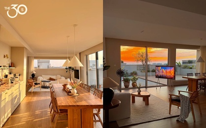 Căn penthouse 330m² hướng Tây của cô gái 30 tuổi từng bị phản đối vì quá nóng: Giờ vàng buổi chiều đẹp đến mức ai cũng muốn ở