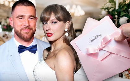 Lộ thiệp cưới của Taylor Swift và "chồng nghèo": Chi tiết có 1-0-2 chưa từng thấy, dàn khách mời phải ký thoả thuận bảo mật