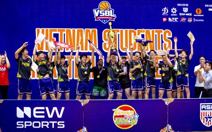 Lộ diện những nhà vua mới của giải bóng rổ học đường VSBL mùa 5 sau loạt trận chung kết rực lửa
