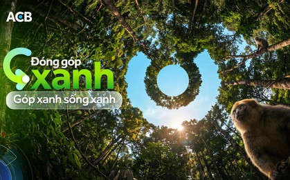 ACB triển khai sáng kiến “đóng góp xanh” - nền tảng đóng góp minh bạch vì môi trường trên ACB ONE