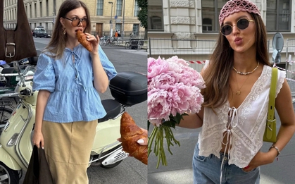 Kiểu áo khiến quần jeans đơn giản cũng trở nên đáng yêu hơn gấp bội