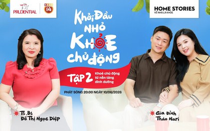 Gia đình Thảo Nari xuất hiện trong Series "Khởi đầu nhỏ, khỏe chủ động": Chuyện ăn gì mỗi ngày hóa ra lại là bài toán của rất nhiều gia đình trẻ