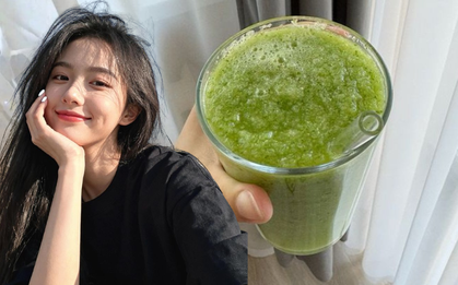 Món nước màu xanh là "máy bơm collagen", vừa chống nắng tự nhiên vừa giảm cân cùng lúc