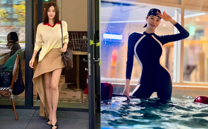 Nữ thần sexy bậc nhất Hàn Quốc lại khiến dân tình khó tin, body U60 cỡ này thì ai làm lại