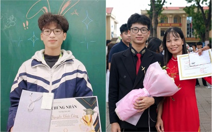 Thủ khoa A00 duy nhất cả nước đạt 30 điểm tuyệt đối, bố mẹ làm nông: "Mình không học thêm, mỗi ngày chỉ làm 1 đề"