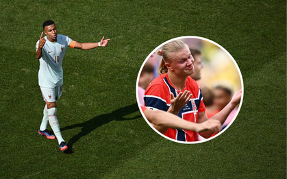Haaland "nổi điên" chỉ trích trọng tài vì bắt Mbappe chờ sút penalty quá lâu