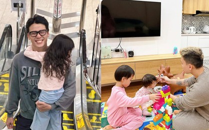 Bức thư tay của con gái hé lộ 1 "chú" Thơm rất khác: Ông bố 8x mê con, sẵn sàng mặc váy múa ba lê để chiều hai công chúa nhỏ