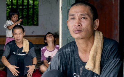 Xót xa hoàn cảnh của một gia đình ở Phú Thọ: Cha bại liệt sau tai nạn, mẹ bỏ đi, 5 đứa trẻ mịt mờ tương lai